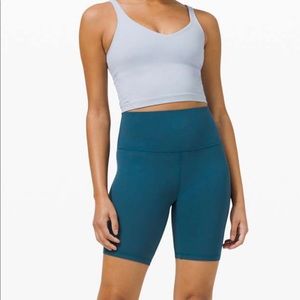NWT Align Short 8” size 6 Blue Borealis lululemon